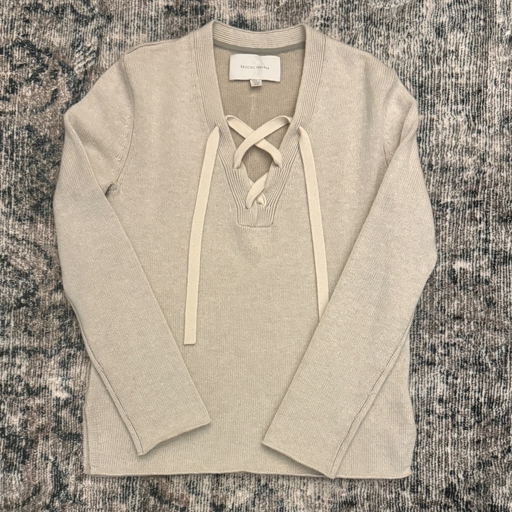 Brochu Walker Morgan Wool Pullover Sz XS